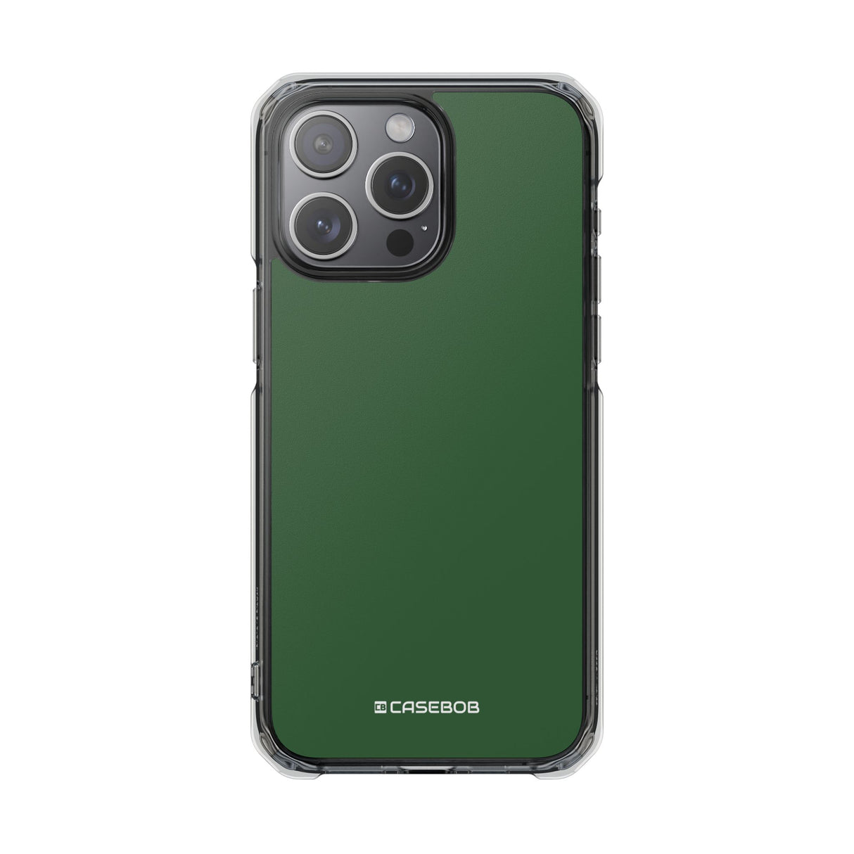 Hunter Green | Phone Case for iPhone (Clear Impact Case - Magnetic)