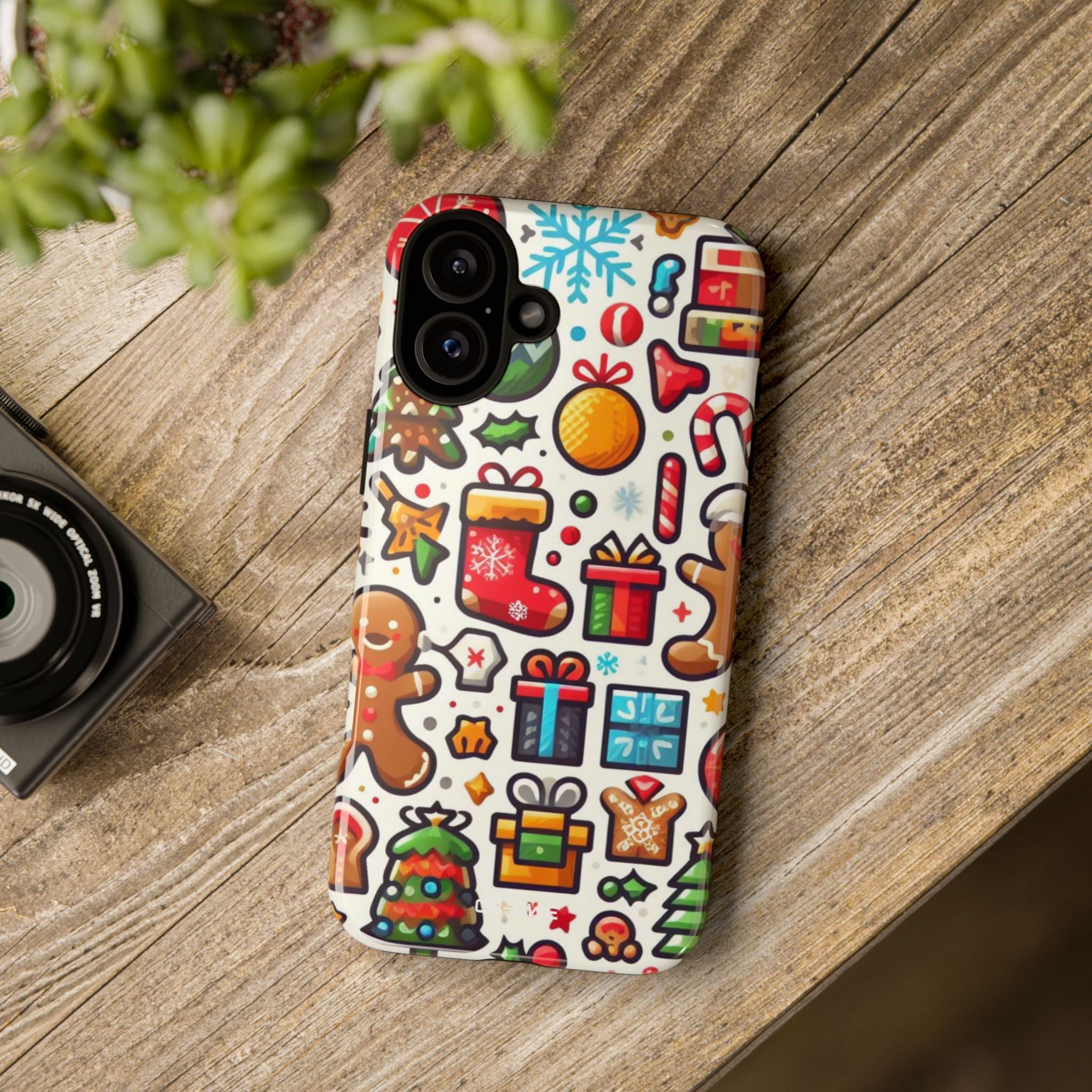 Holiday Icons Celebrate - iPhone Case