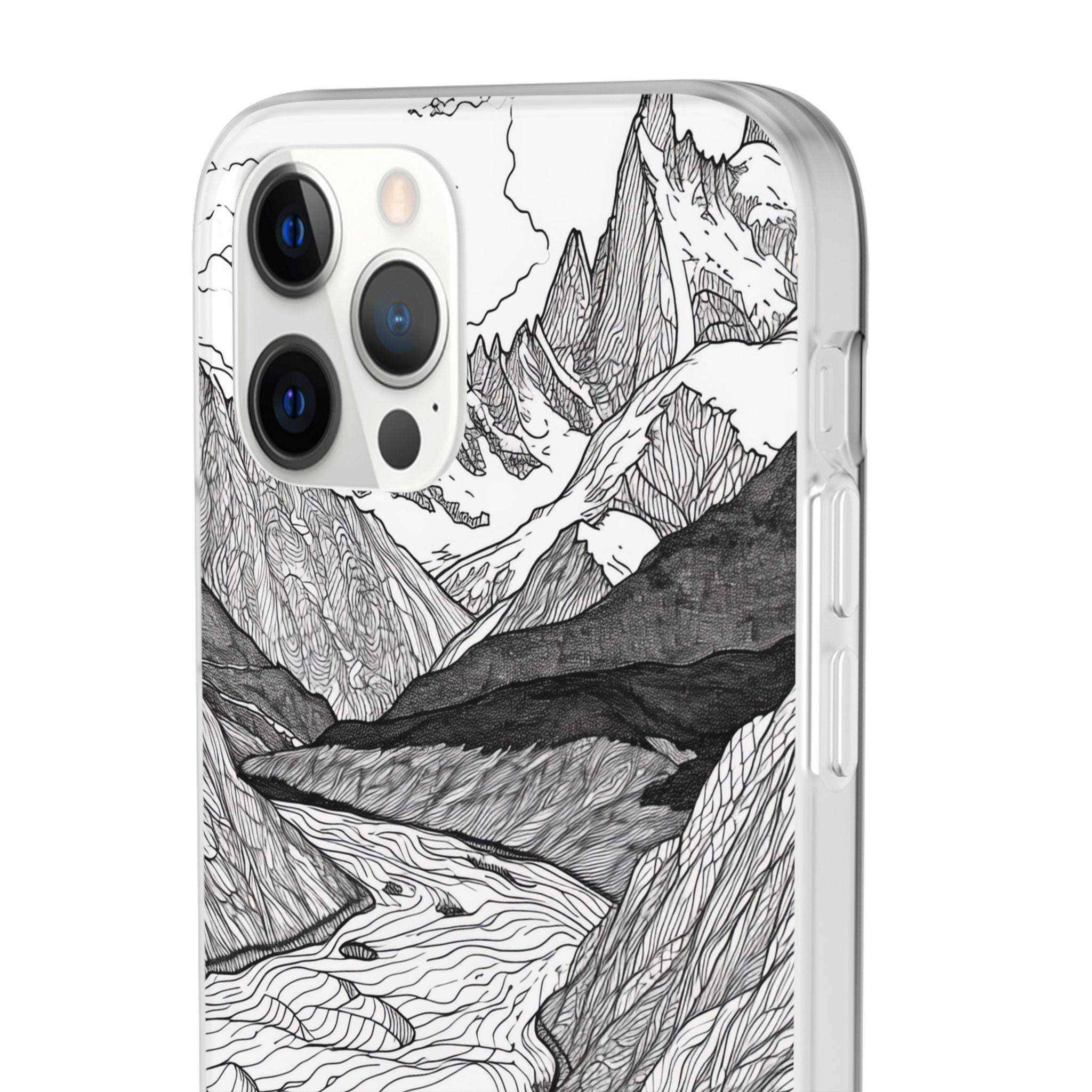 Mountain Tranquility | Flexible Phone Case for iPhone