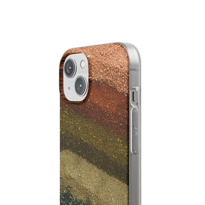 Earth Tone Pattern | Phone Case for iPhone (Flexible Case)