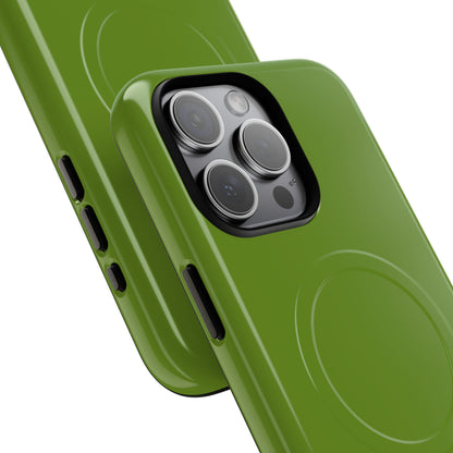 Olive Green - Tough + MagSafe® iPhone 15 Phone Case