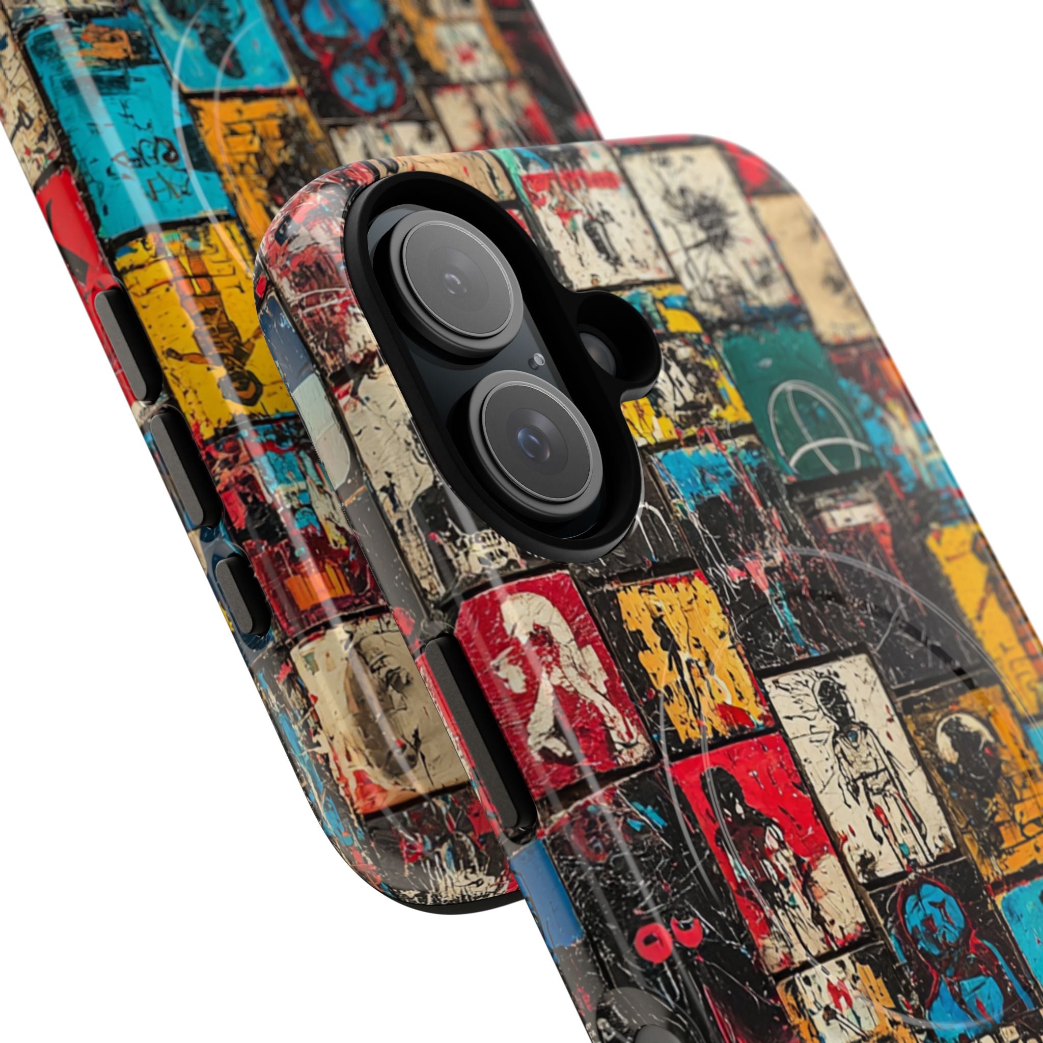 Figured Grid iPhone 16 Case - Tough+