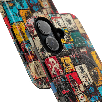 Figured Grid iPhone 16 Case - Tough+