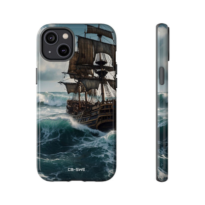 Ship Faces Waves - iPhone Case