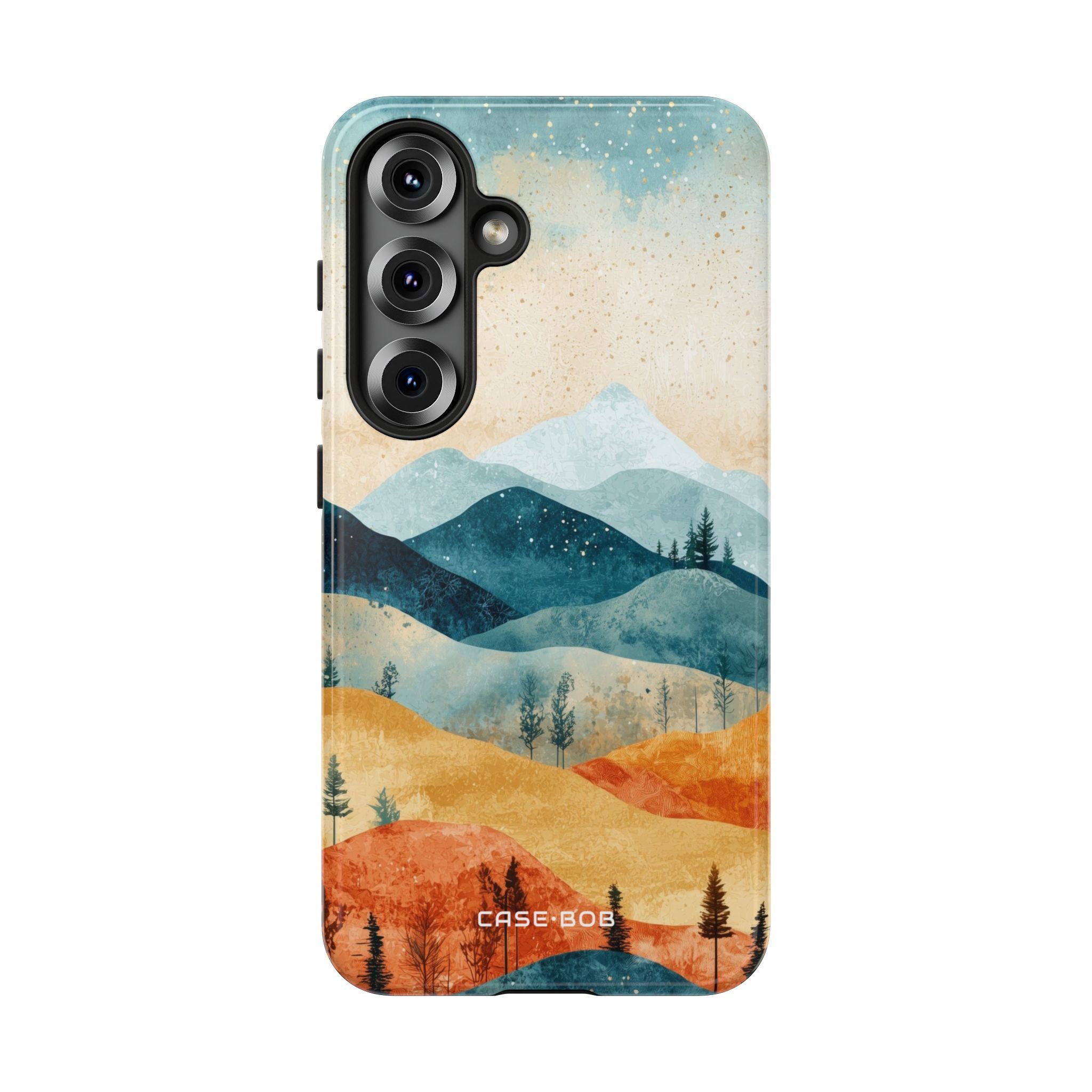Moonlit Mountains Samsung S25 Case - Tough