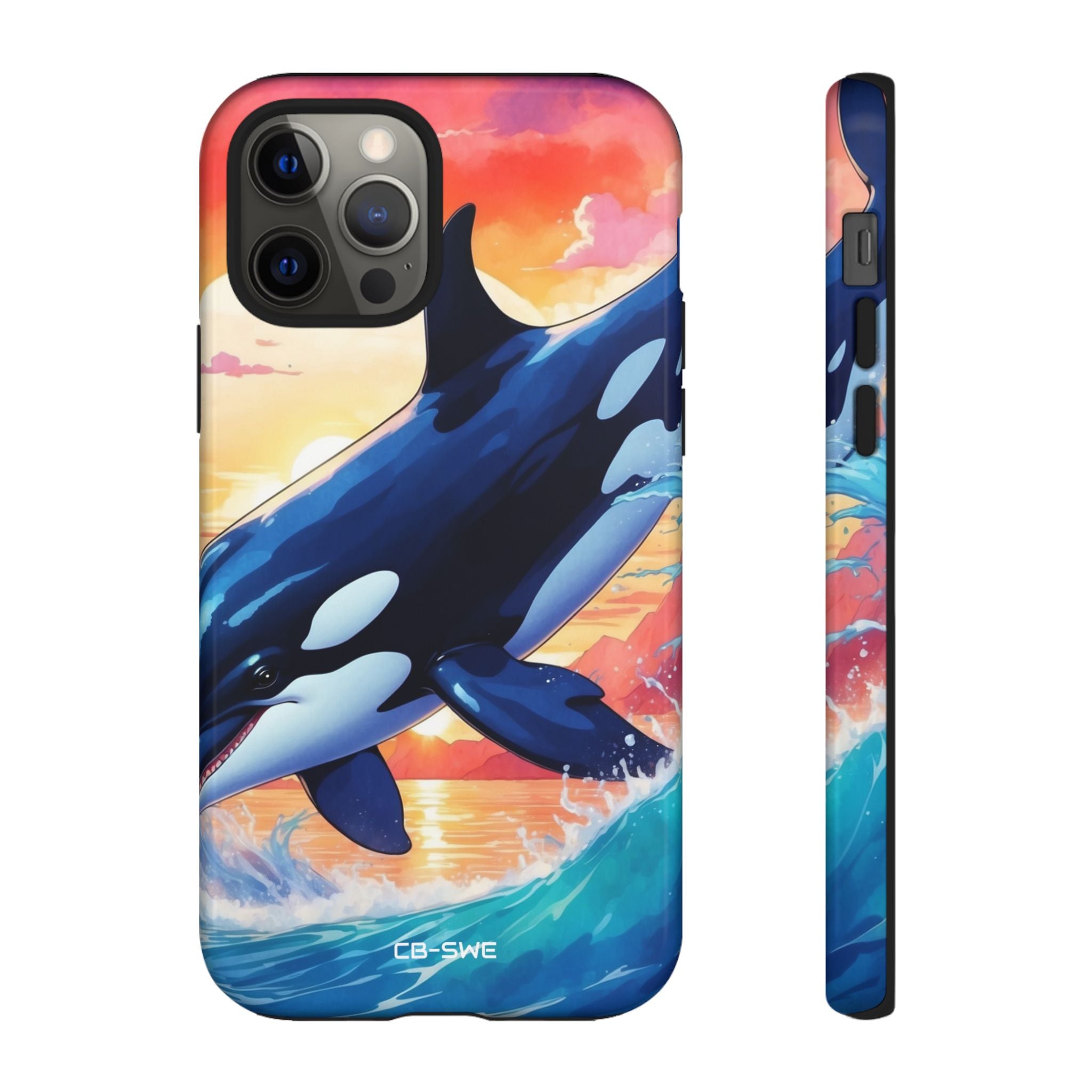 Orca Leaps Joyfully - iPhone Case