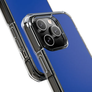 Cobalt Blue | Phone Case for iPhone (Clear Impact Case - Magnetic)