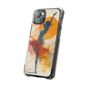 Sunlit Grace - Phone Case for iPhone (Clear Impact - Magnetic)