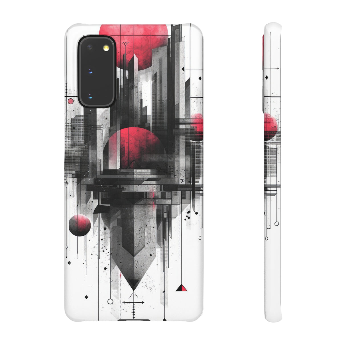 Cyber Gridscape | Slim Phone Case for Samsung