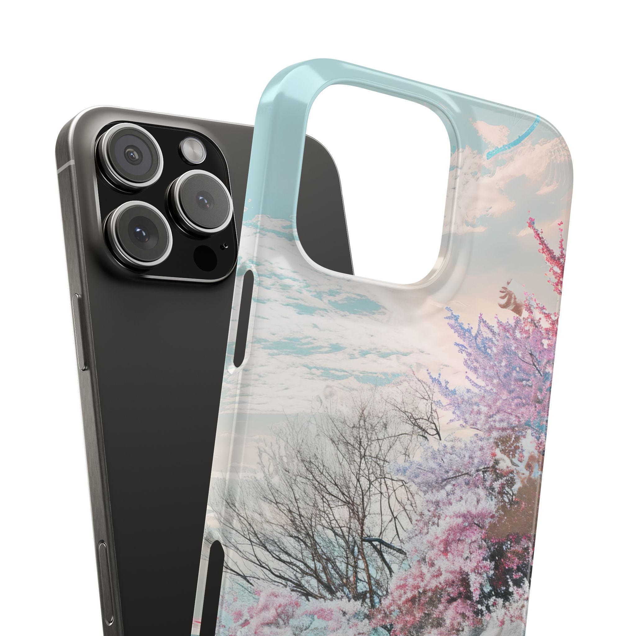 Spring Dreamscape - Slim iPhone 16 Phone Case