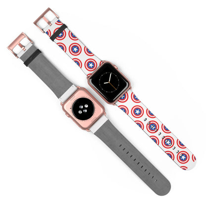 Star Shield Pattern - Watch Band