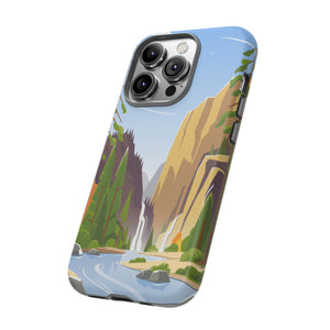 Waterfall at National Park - Protective Phone Case