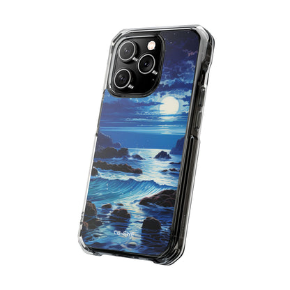 Moonlit Sea Dance iPhone Case - Impact