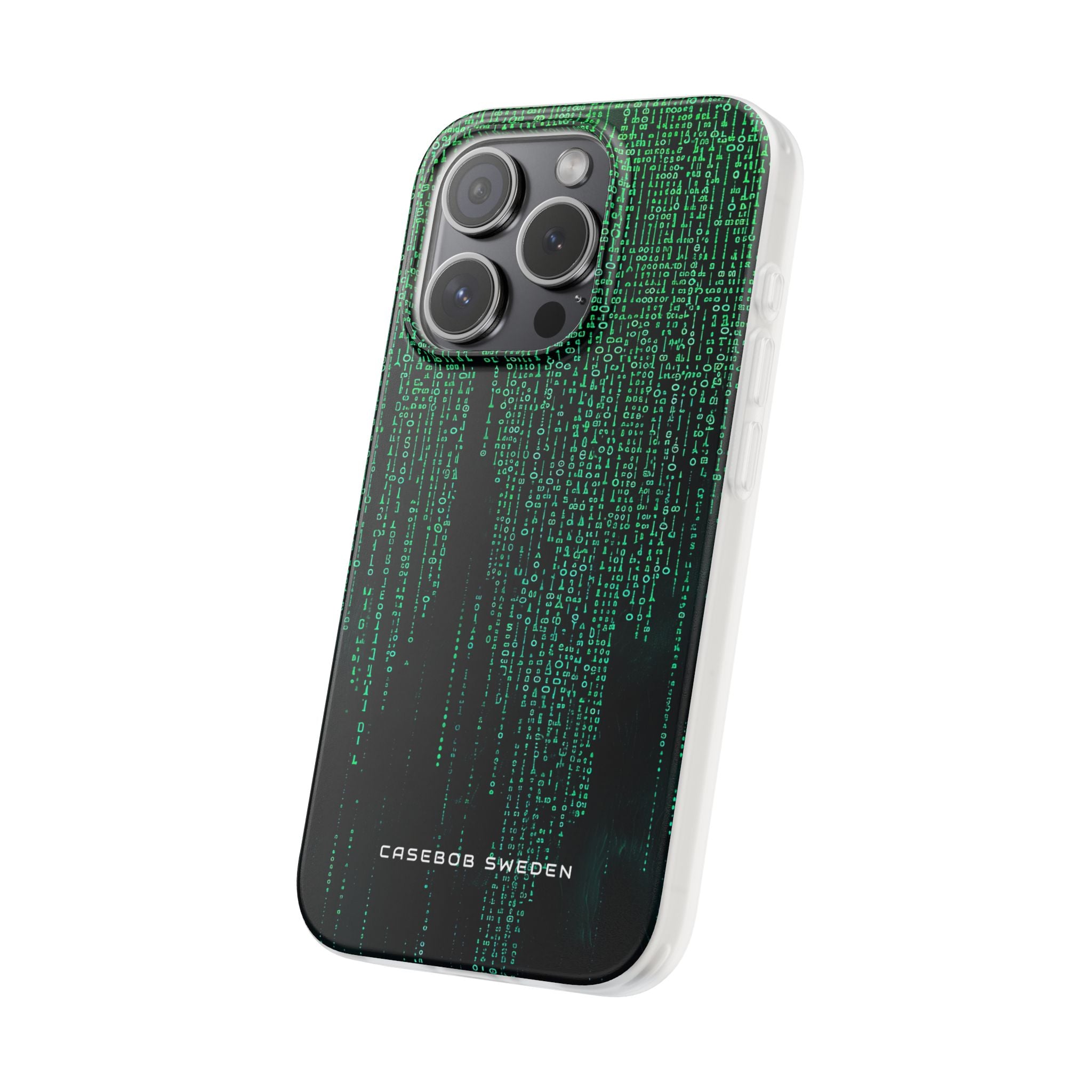 Matrix Gradient Flow iPhone 15 - Flexi Phone Case