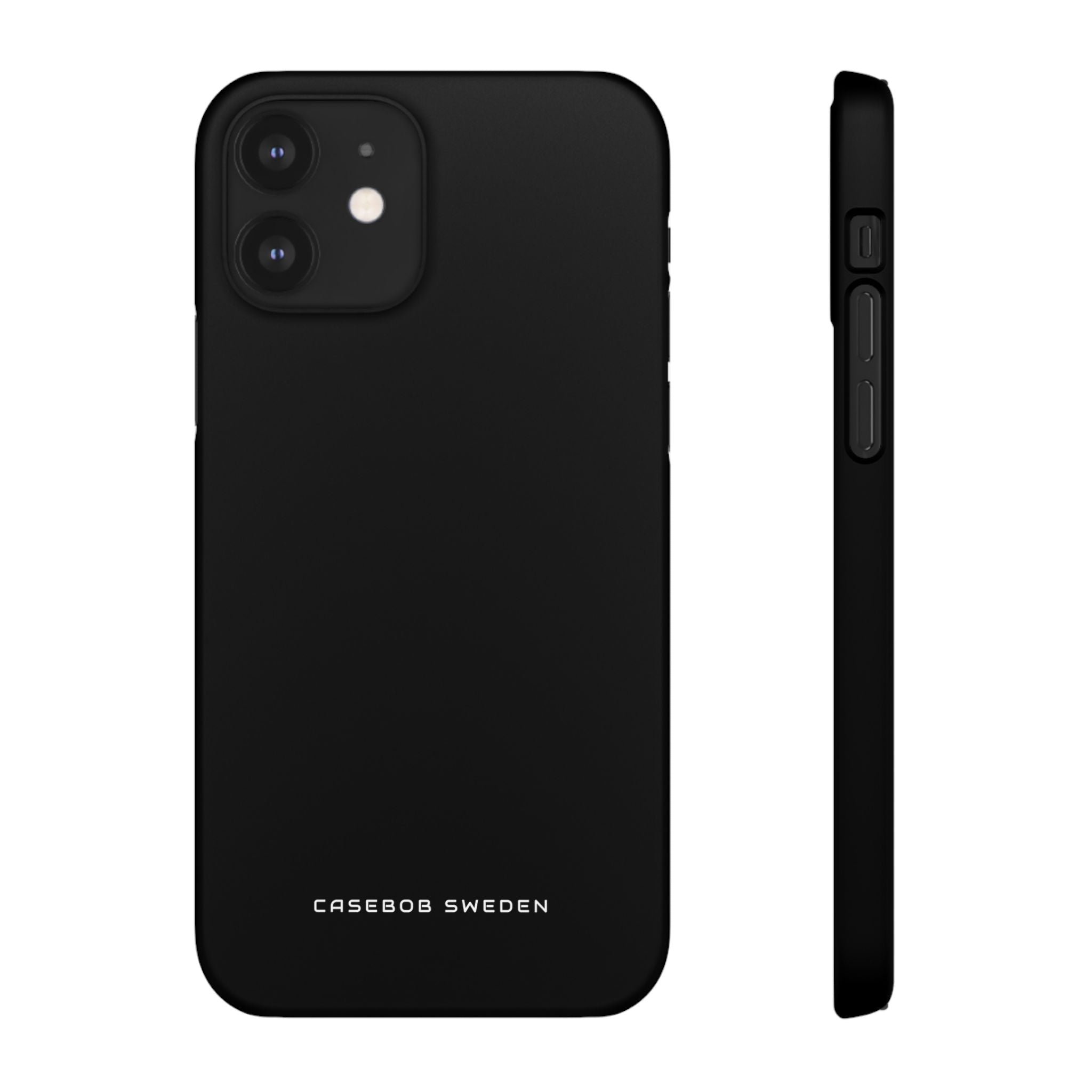 Black iPhone 12 - Slim Phone Case