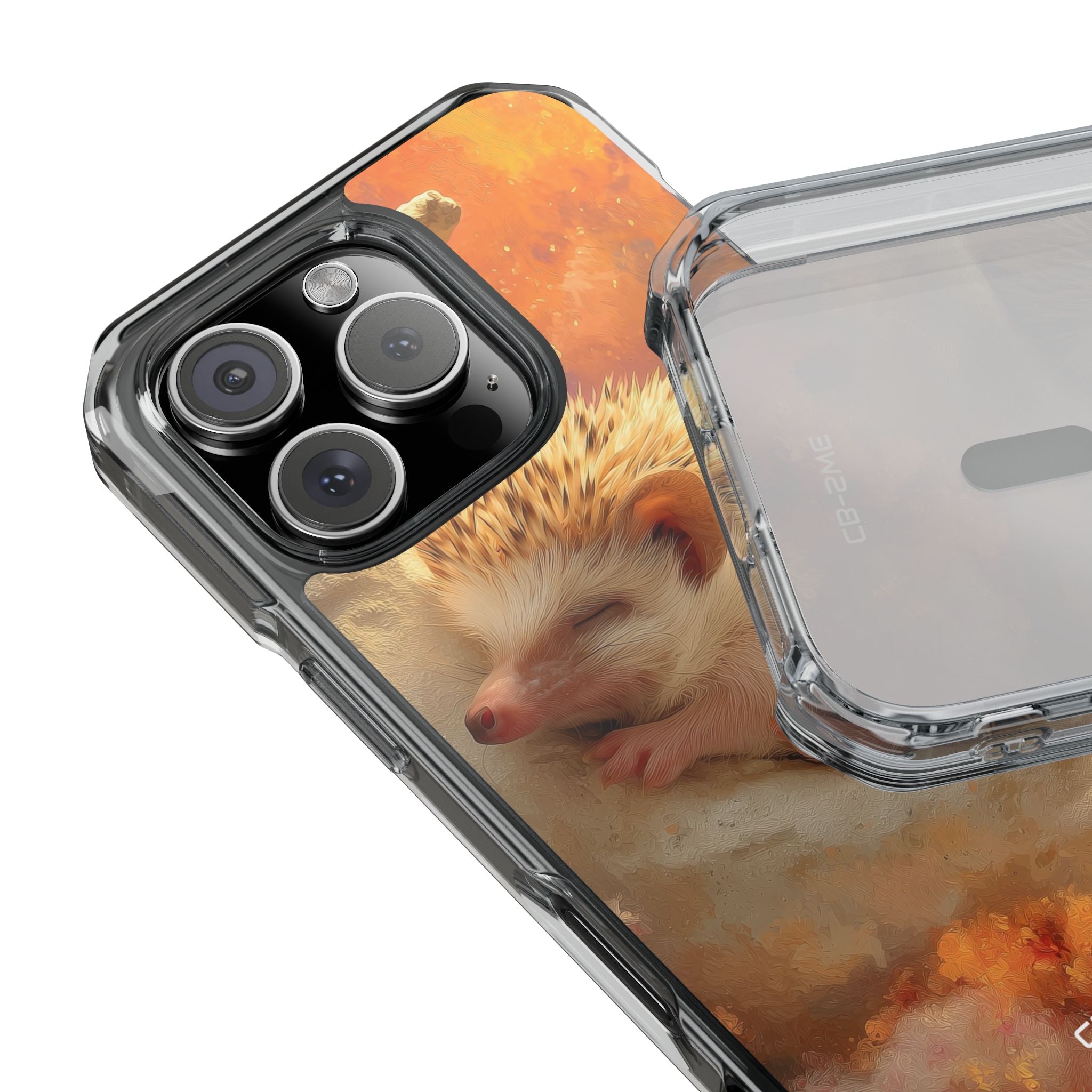 Hedgehog Rests Dreaming iPhone Case - Impact