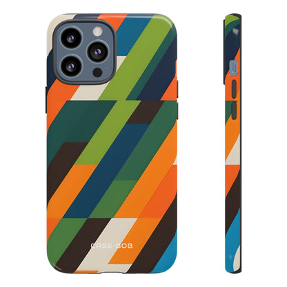Diagonal Blaze iPhone 13 Pro Max Case - Tough