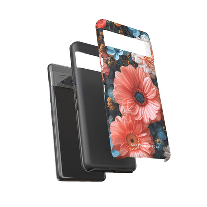 Surreal Floral Harmony Google Pixel 7 - Tough Phone Case