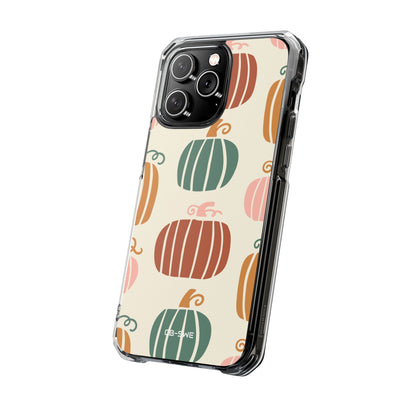 Whimsical Pumpkin Harmony iPhone Case - Impact