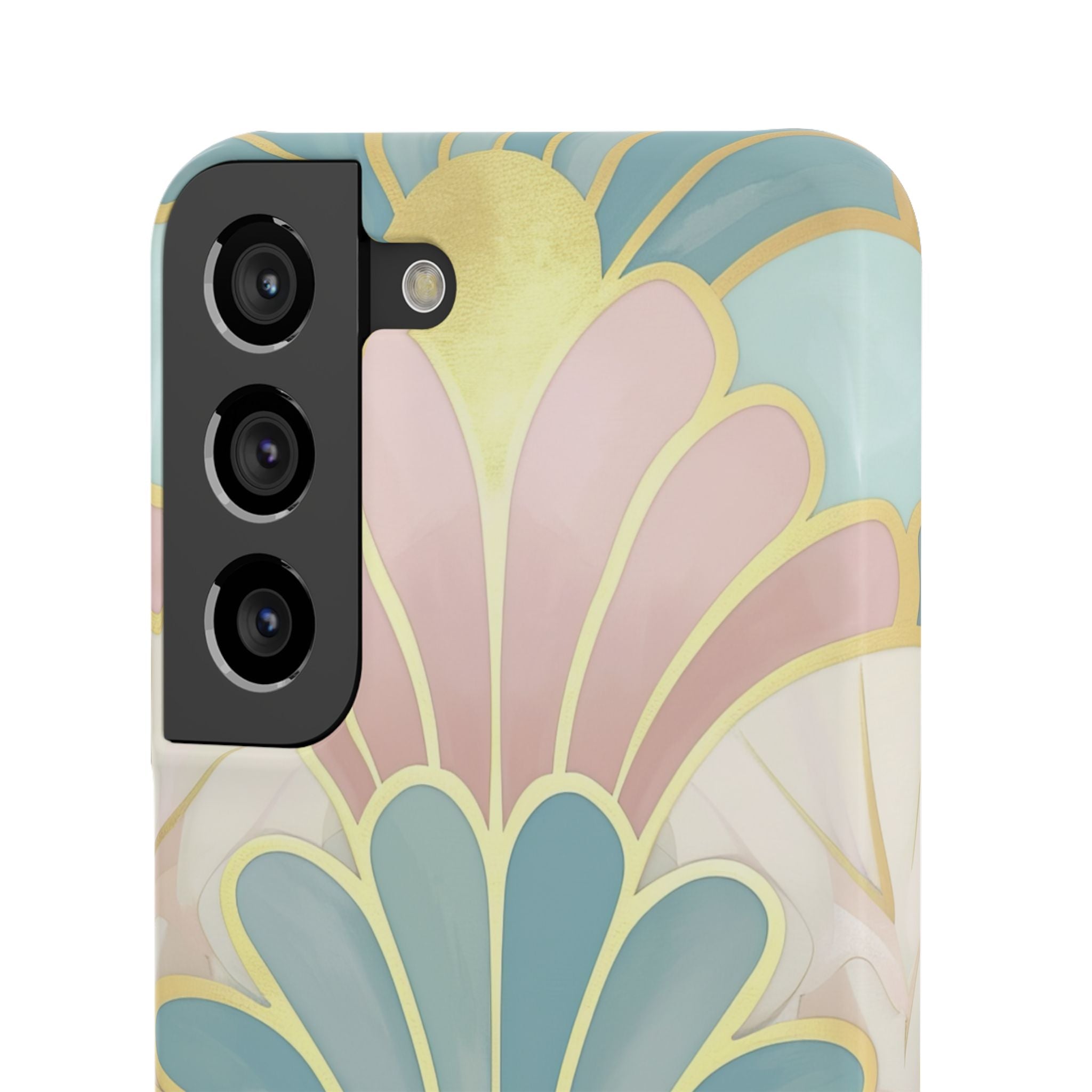 Pastel Deco Elegance - Slim Samsung S22 Phone Case