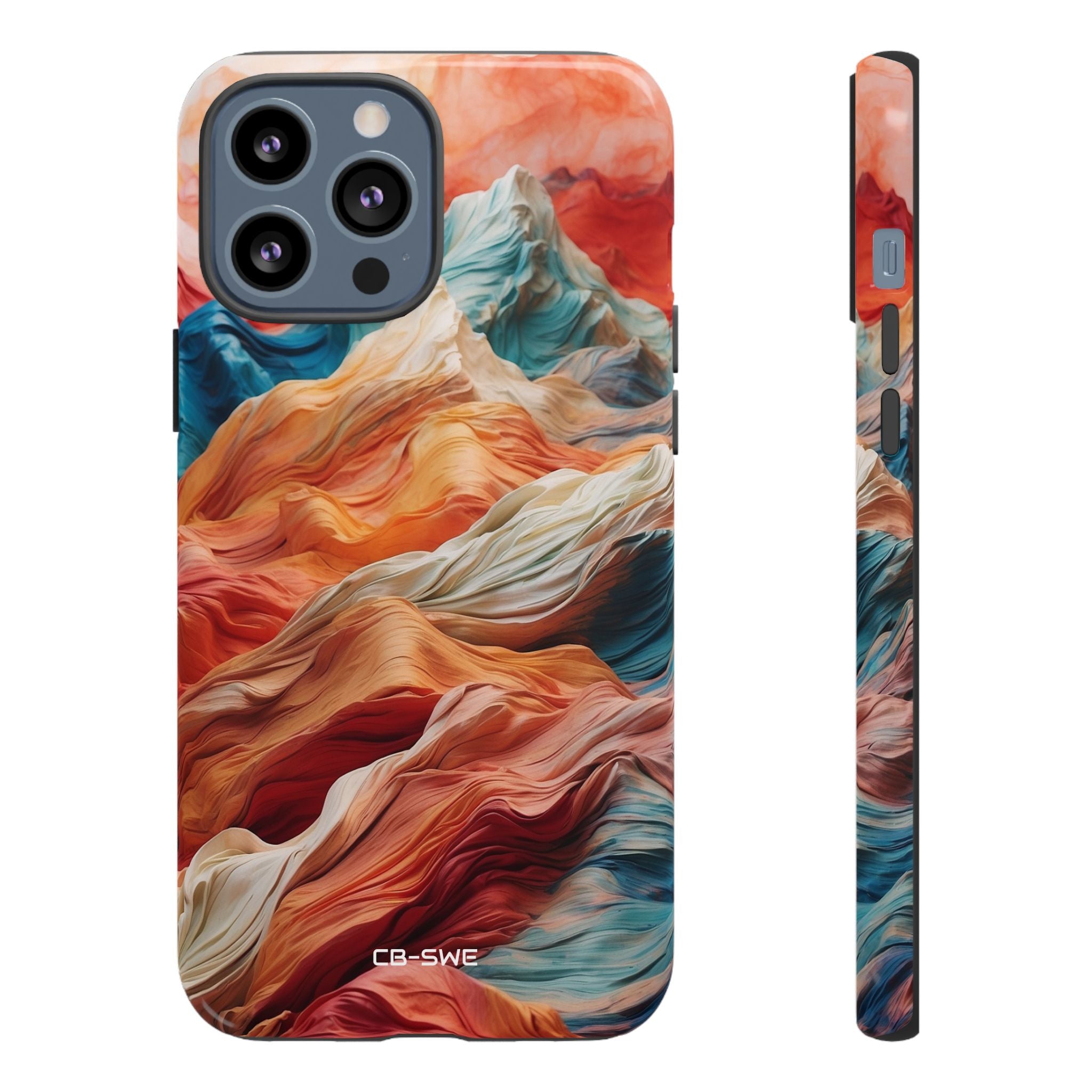 Mountain Waves Flow - iPhone Case
