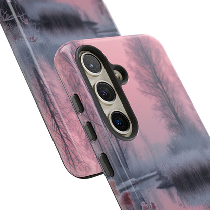 Pink Serenity Case - Tough Samsung S24 Phone Case