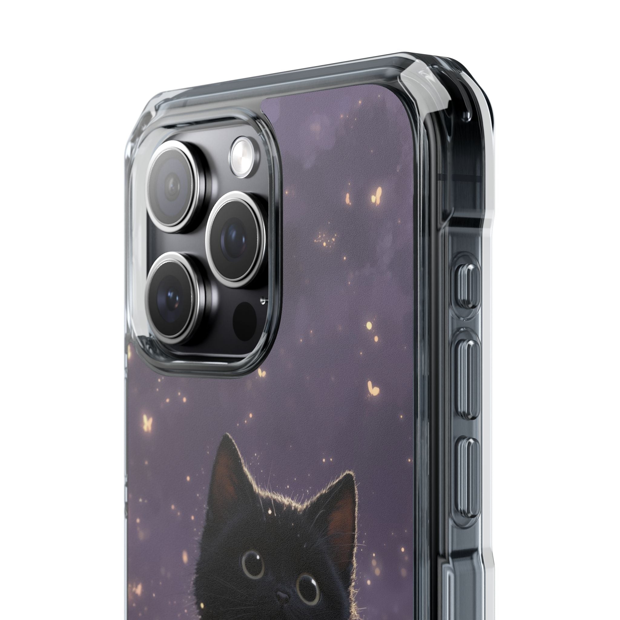Whimsical Cat Soars iPhone Case - Impact