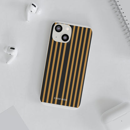 Golden Stripes iPhone 13 mini Case - Soft
