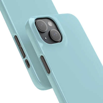 Powder Blue iPhone 15 - Slim Phone Case