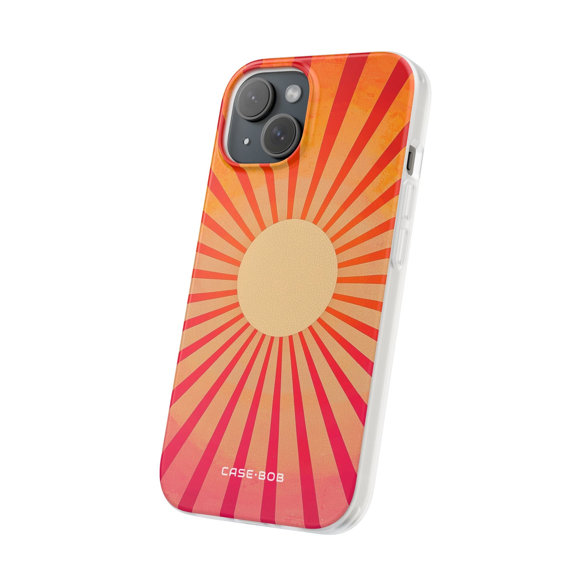 Sunburst Radiance iPhone 15 Case - Soft