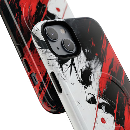 Yelling Profile Burst iPhone 14 Plus Case - Tough+