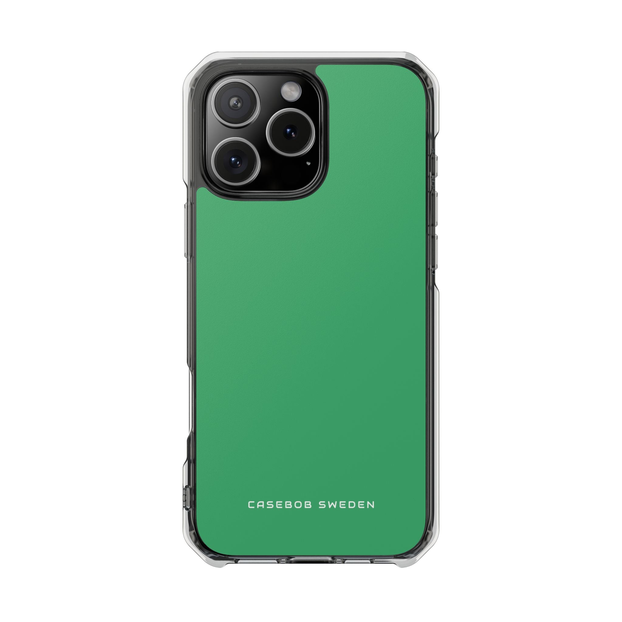 Medium Sea Green iPhone 16 - Clear Impact Phone Case