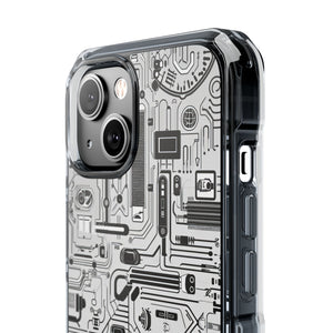 Circuit Innovation - Phone Case for iPhone (Clear Impact - Magnetic)