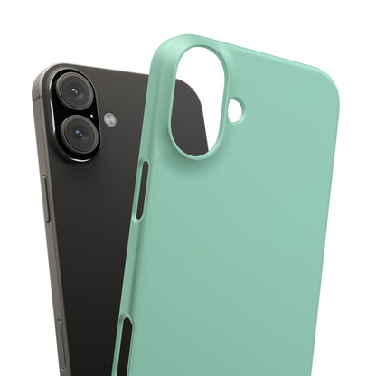 Aquamarine iPhone 16 - Slim Phone Case