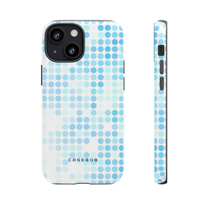 Blue Pixels - Protective Phone Case