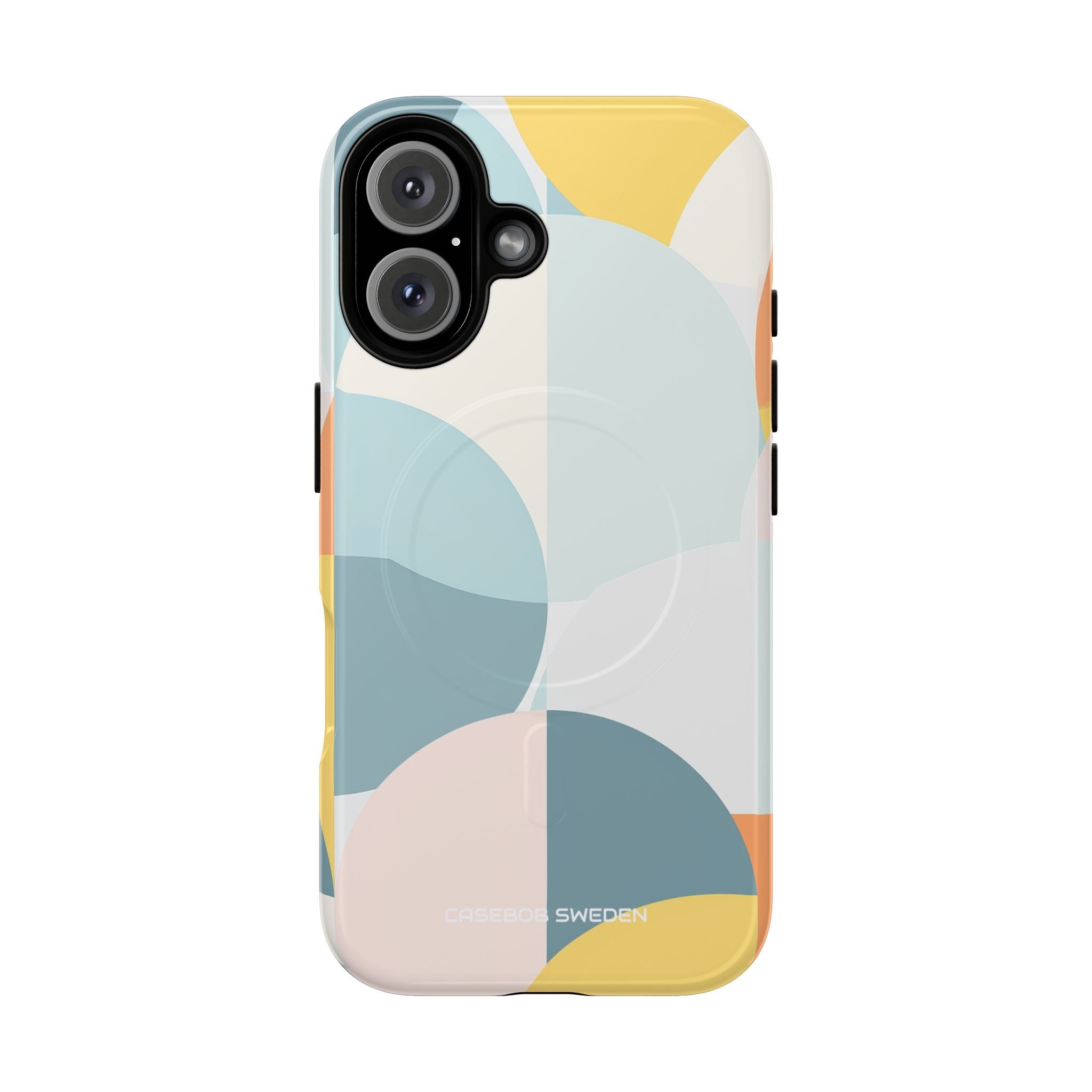 Abstract Geometric Calm - Tough + MagSafe® iPhone 16 Phone Case