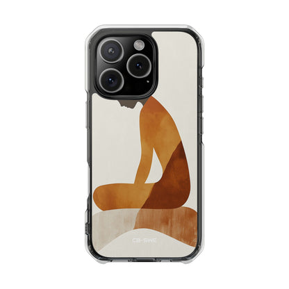 Silhouette Reflects Emotion iPhone Case - Impact