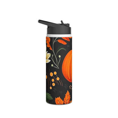 Pumpkin Glow - Stainless Steel Water Bottle