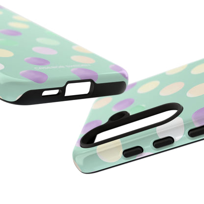 Pastel Polka Dots - Tough Samsung S24 Phone Case