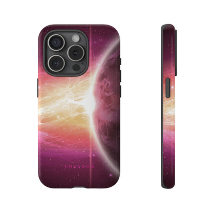 Purple Planets in Space - Protective Phone Case