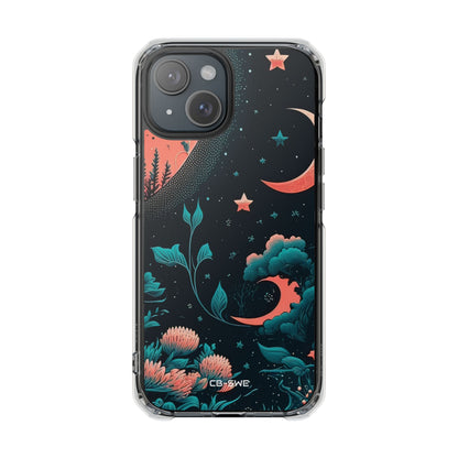 Cosmic Floral Dreams iPhone Case - Impact