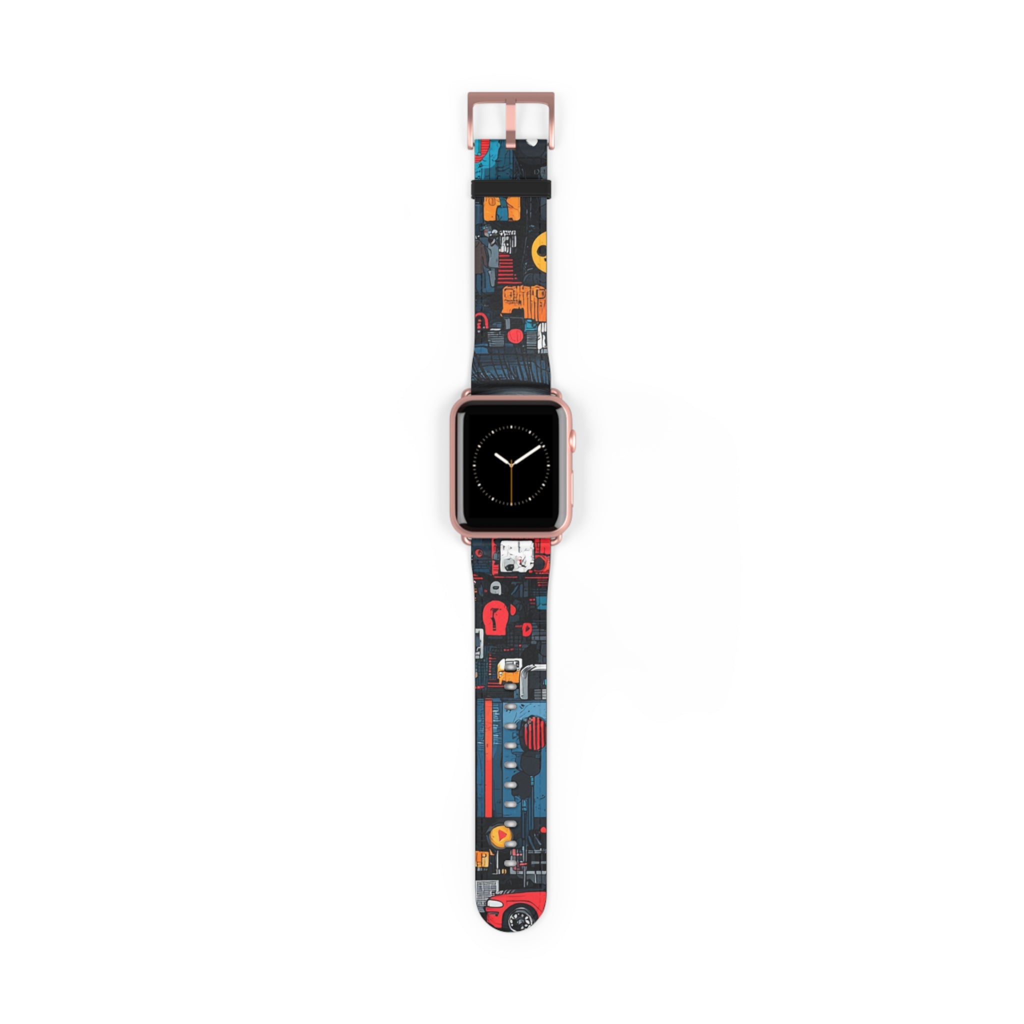 Blue Gaze Mosaic - Watch Band