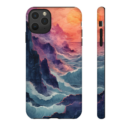 Tranquil Cliffside Views - Protective Phone Case