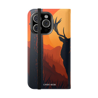 Stag Sunset - iPhone 16 Pro Case - Wallet
