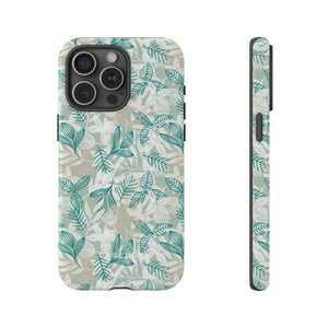 Light Green Leaf - Protective Phone Case