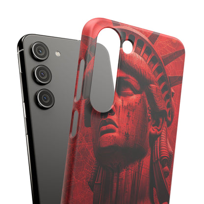 Zen Red Liberty Vision Samsung S23 - Slim Phone Case