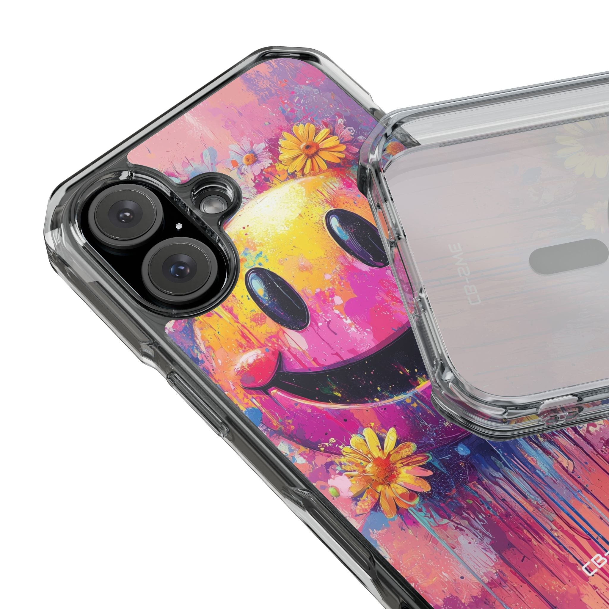 Joyful Smile Blooms iPhone Case - Impact