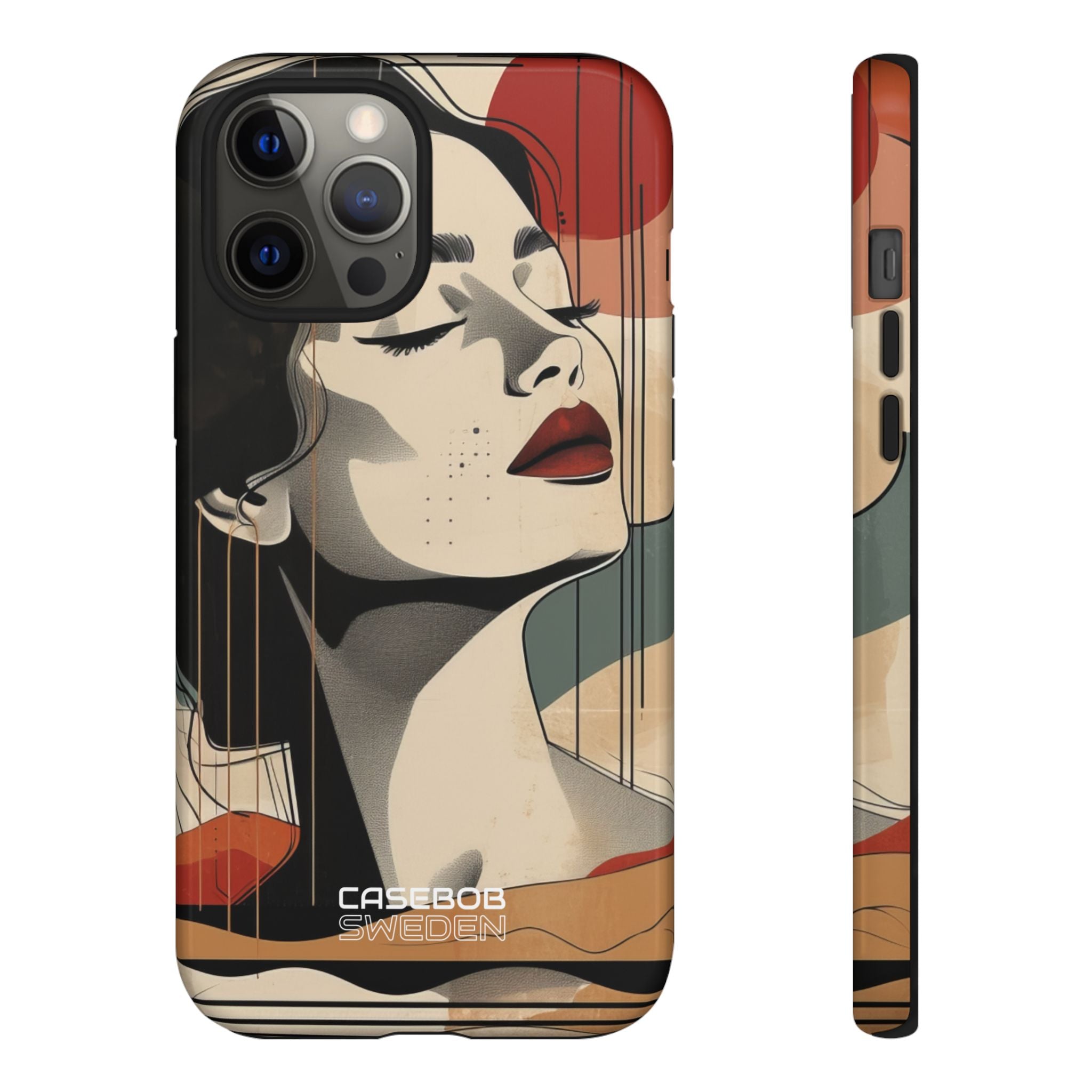 Calm Retro Muse iPhone 12 - Tough