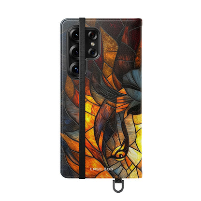 Flame Lion - Samsung S25 Ultra Case - Wallet