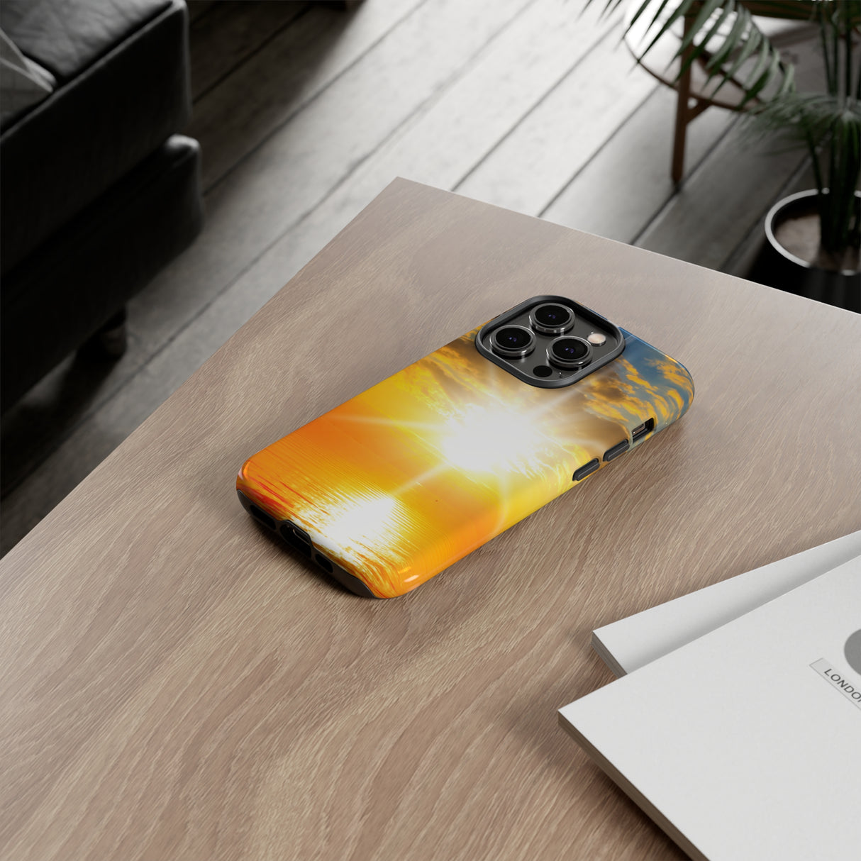 Idyllic Sundown iPhone Case (Protective) Phone Case